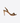 SANTONI SCARPE ORO / 37 SANDALO TACCO MEDIO DA DONNA IN PELLE ORO