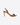 SANTONI SCARPE ORO / 37 SANDALO TACCO MEDIO DA DONNA IN PELLE ORO