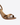 SANTONI SCARPE SANDALO TACCO MEDIO DA DONNA IN PELLE ORO