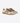 SANTONI SCARPE SNEAKER DBS OLY DA DONNA IN PELLE E SUEDE BIANCA,BEIGE E ARGENTO