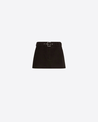 SPORTMAX GONNA GONNA CORTA IN PURA LANA