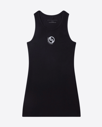 Stella McCartney ABITO ABITO A CANOTTA CON LOGO S-WAVE STELLA McCARTNEY