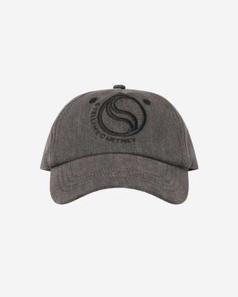 Stella McCartney CAPPELLO CAPPELLINO DA BASEBALL CON LOGO S-WAVE STELLA McCARTNEY