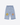 Stella McCartney Jeans azzurri per neonata con fiori