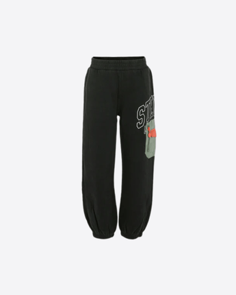 Stella McCartney PANTALONE NERO / 4A PANTALONE NERO CON LOGO