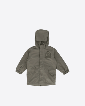 STELLA McCARTNEY PARKA PARKA CON STAMPA GRAFICA