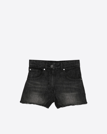 STELLA McCARTNEY SHORTS SHORTS CON BORDI SFRANGIATI