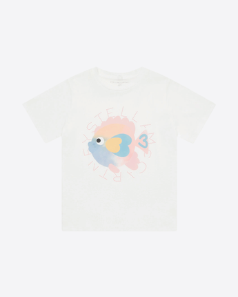 Stella McCartney T-SHIRT MAGLIETTA CON GRAFICA PESCE STELLA McCARTNEY