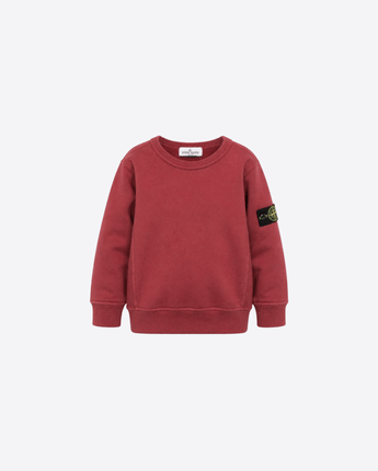 STONE ISLAND FELPA FELPA GIROCOLLO CON DISTINTIVO COMPASS