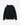 STONE ISLAND FELPA NERO / 8A FELPA CON LOGO E CAPPUCCIO