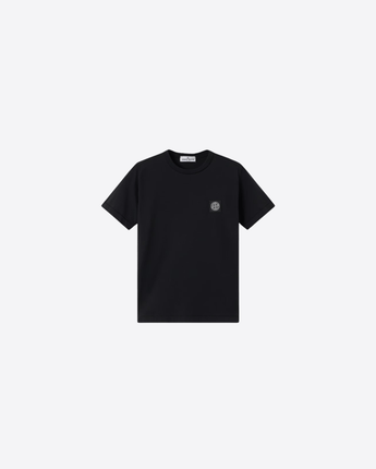 STONE ISLAND T-SHIRT NERO / 8A T-SHIRT LIGHT COTTON JERSEY