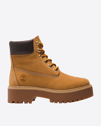 TIMBERLAND SCARPE STIVALE IMPERMEABILE CON PLATEAU STONE STREET 6-INCH