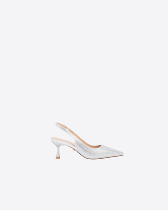 TWENTYFOURHAITCH SCARPE SLINGBACK PHUKET ARGENTO