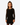 TWINSET ABITO NERO ABITO CORTO IN TULLE CON ARRICCIATURA