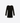 TWINSET ABITO NERO ABITO CORTO IN TULLE CON ARRICCIATURA