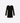 TWINSET ABITO NERO ABITO CORTO IN TULLE CON ARRICCIATURA