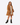 TWINSET CAPPOTTO CAMEL CAPPOTTO DOPPIOPETTO IN FAUX FUR