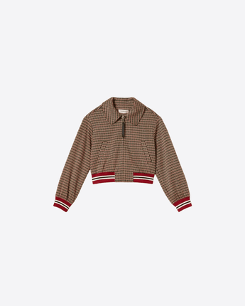 TWINSET GIACCA GIACCA IN PIED DE POULE