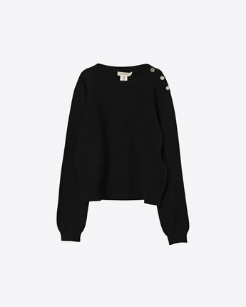 TWINSET MAGLIA MAGLIA A RIGHE CON BOTTONI