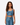 TWINSET TOP TOP CROPPED CON MAXI FIOCCO