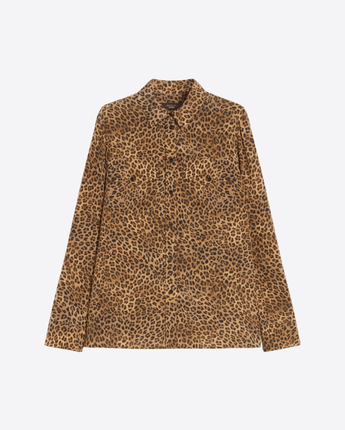 WEEKEND CAMICIA CAMICIA IN SETA STAMPATA CON TASCHE WEEKEND MAX MARA