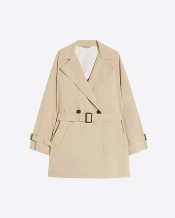 WEEKEND GIACCA TRENCH CORTO IN TELA ANTIGOCCIA WEEKEND MAX MARA