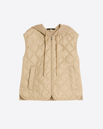 WEEKEND GILET GIACCA SMANICATA IMBOTTITA IN TELA ANTIGOCCIA WEEKEND MAX MARA