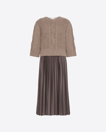 WEEKEND MAX MARA ABITO ABITO IN JERSEY CON TOP IN LANA