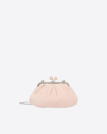 WEEKEND MAX MARA BORSA BEIGE / UNI PASTICCINO BAG SMALL IN SUEDE