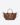 WEEKEND MAX MARA BORSA MARRONE / UNI TOTE BAG PICCOLA IN PELLE TEXTURIZZATA