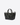WEEKEND MAX MARA BORSA NERO / UNI TOTE BAG PICCOLA IN PELLE TEXTURIZZATA