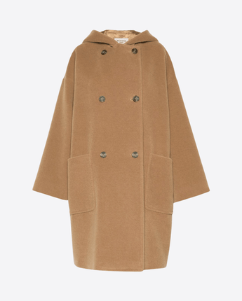 WEEKEND MAX MARA CAPPOTTO CAPPOTTO IN BEAVER DI LANA E ALPACA