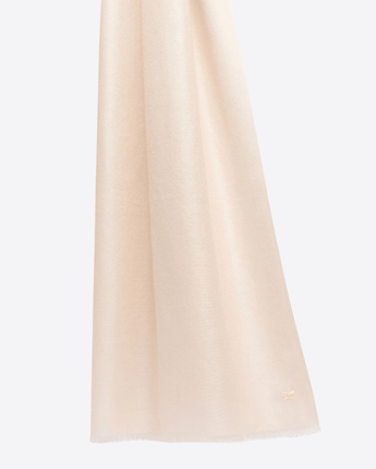 WEEKEND MAX MARA FOULARD SABBIA / UNI STOLA IN CACHEMIRE E SETA