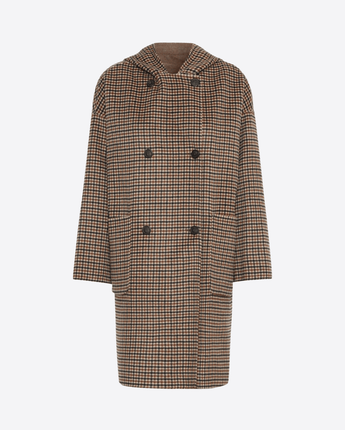 WEEKEND MAX MARA GIACCA CAPPOTTO IN DOPPIO DRAP DI LANA
