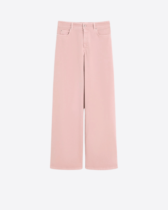 WEEKEND MAX MARA PANTALONI PANTALONE WIDE LEG IN DRILL DI COTONE WEEKEND MAX MARA