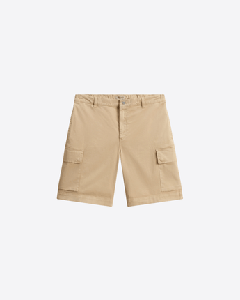 WOOLRICH BERMUDA TRAVERTINE / S BERMUDA CARGO IN TWILL DI COTONE