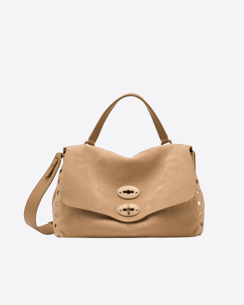 ZANELLATO BORSA BEIGE / S BORSA POSTINA IN NABUK BEIGE SAN GIMIGNANO