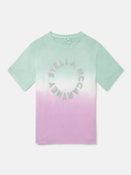 STELLA McCARTNEY | T-SHIRT CON MEDAGLIONE LOGO