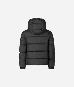 ANIMAL FREE DOWN JACKET FOR CHILDREN FOSTER BLACK