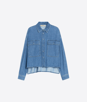 CAMICIA BOXY IN DENIM