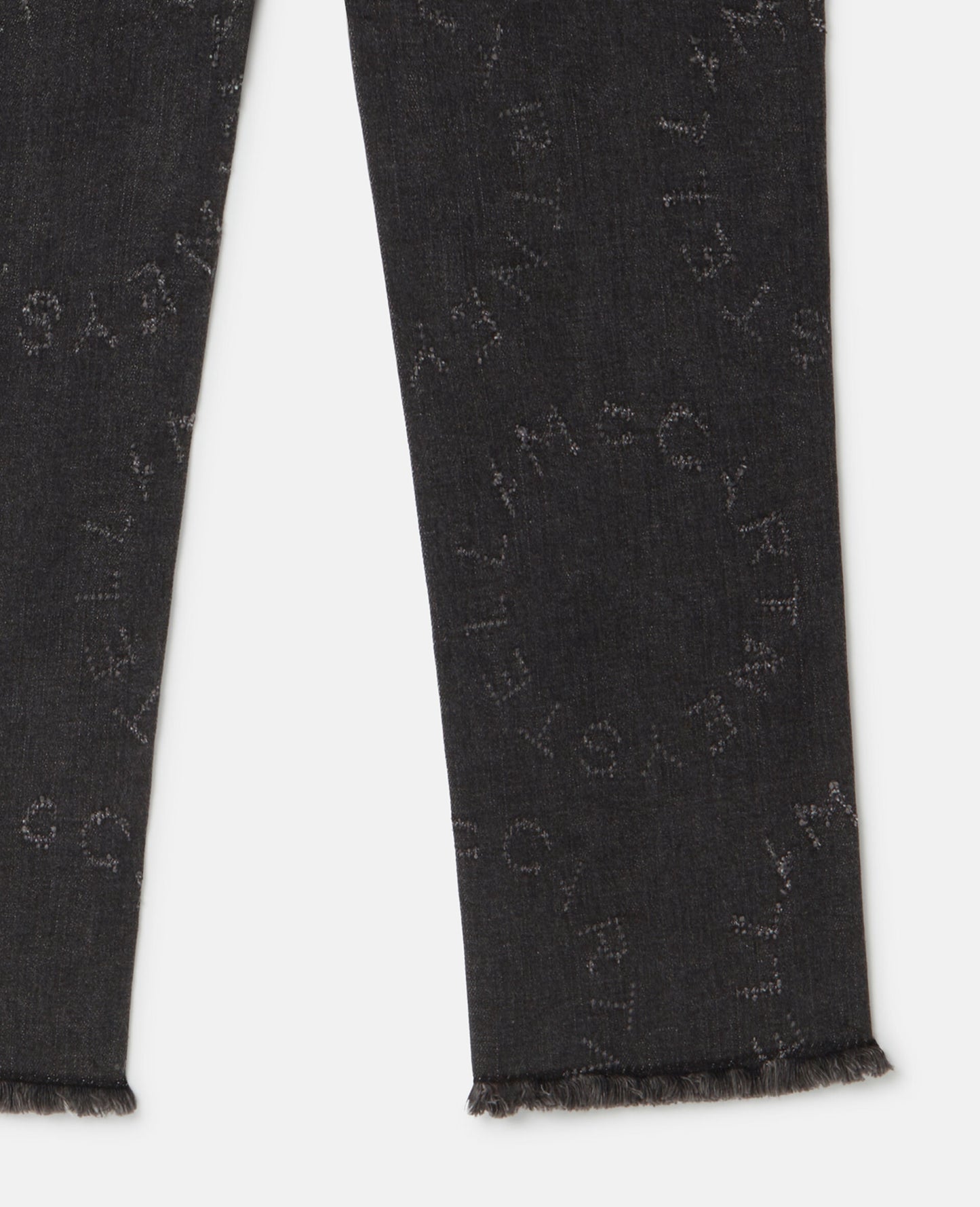 STELLA McCARTNEY | JEANS CON LOGO CIRCOLARE