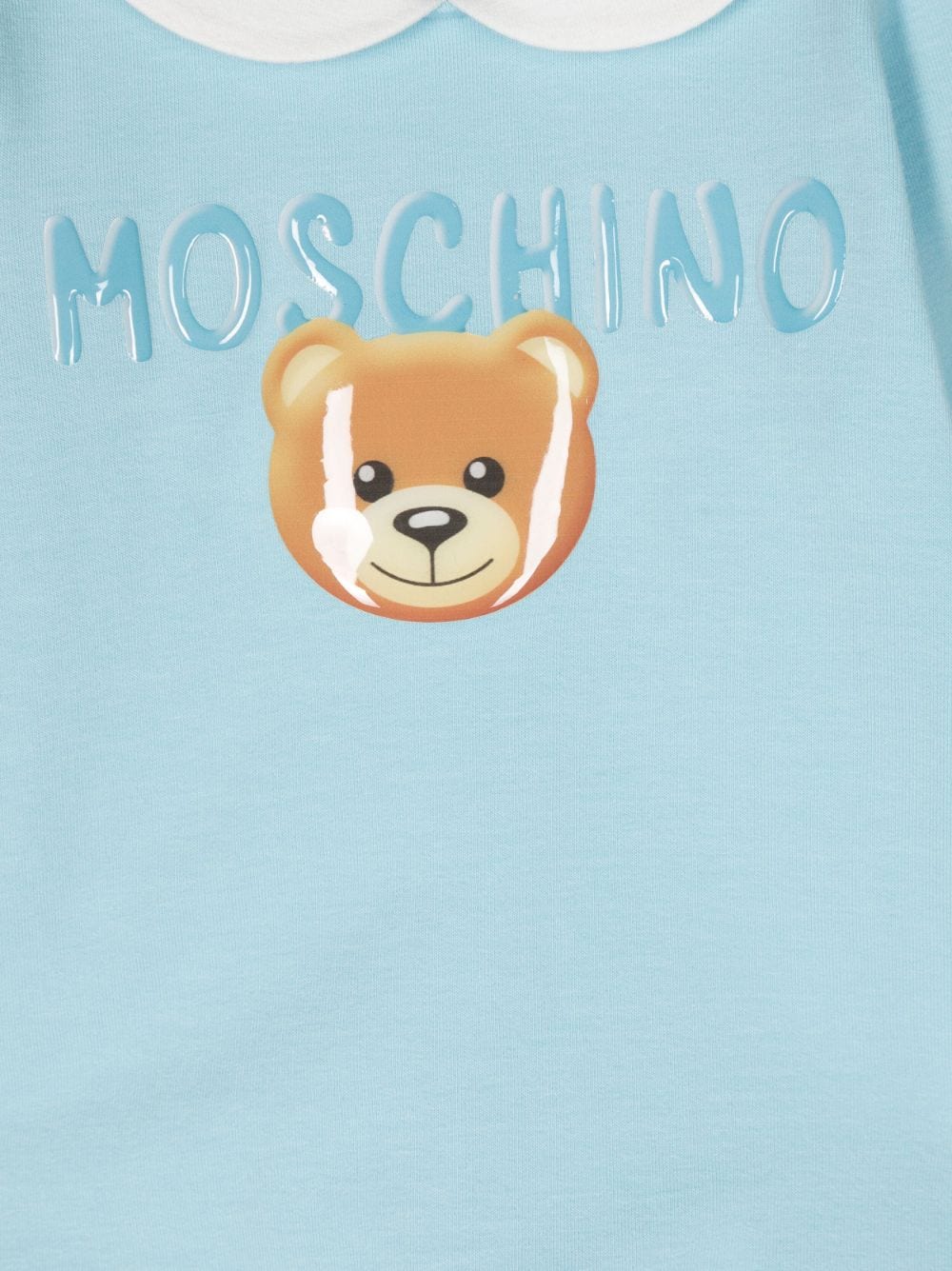 MOSCHINO | TUTINA CON LOGO GOFFRATO