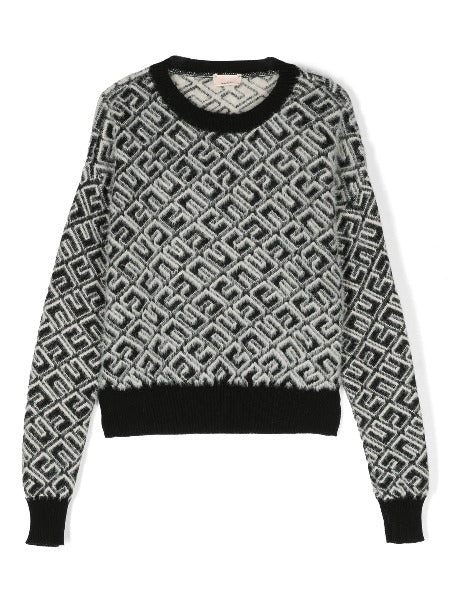 ELISABETTA FRANCHI | MAGLIONE CON MONOGRAMMA