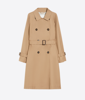 MIDI TRENCH COAT IN DROP-PROOF TWILL