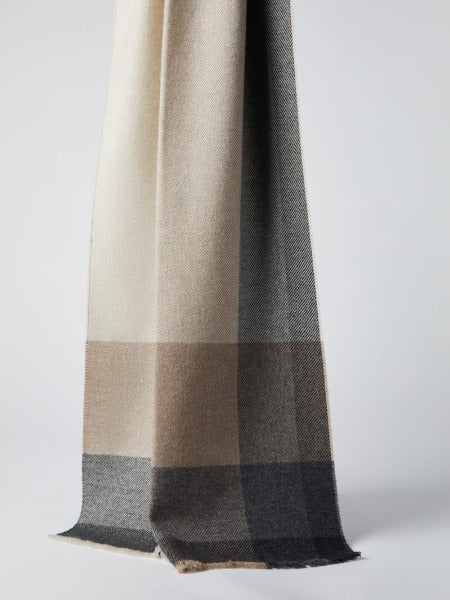 BRUNELLO CUCINELLI | SCIARPA IN TWILL DI LANA E CASHMERE