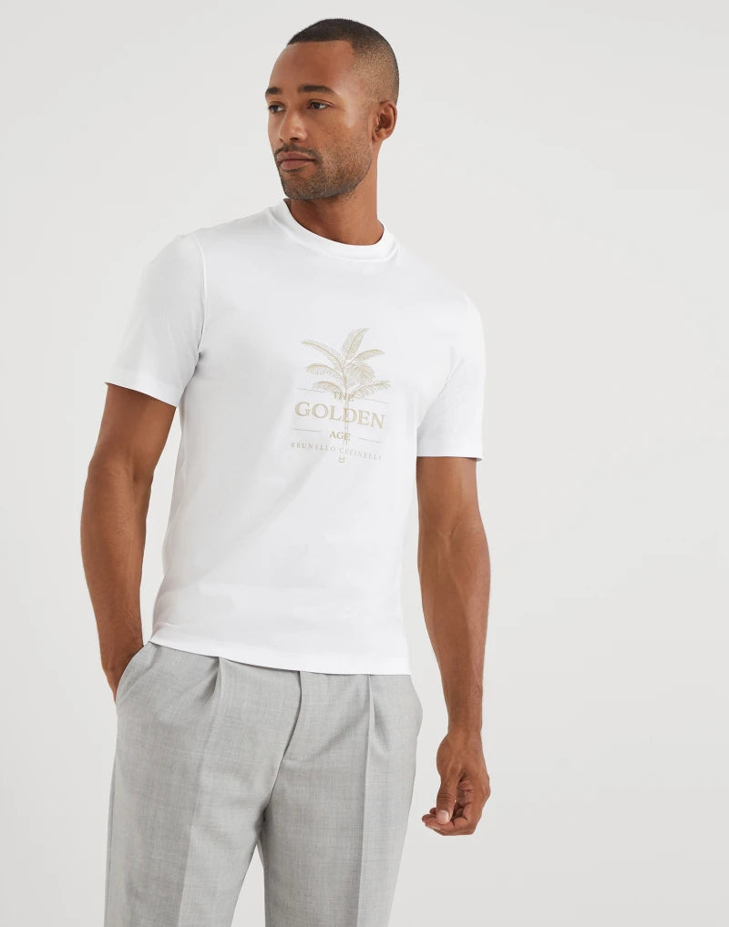 BRUNELLO CUCINELLI | T-SHIRT CON STAMPA