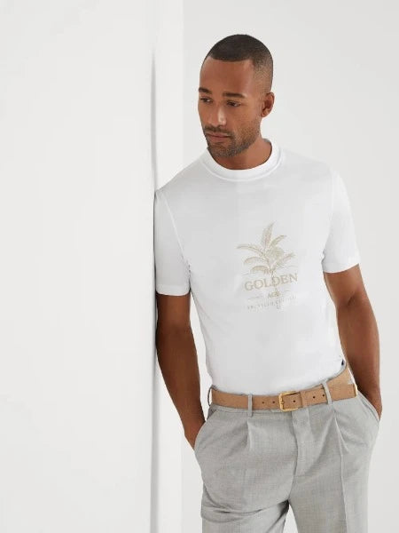 BRUNELLO CUCINELLI | T-SHIRT CON STAMPA