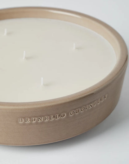 BRUNELLO CUCINELLI | CANDELA EXTRA LARGE PROFUMATA IN VASO DI CERAMICA