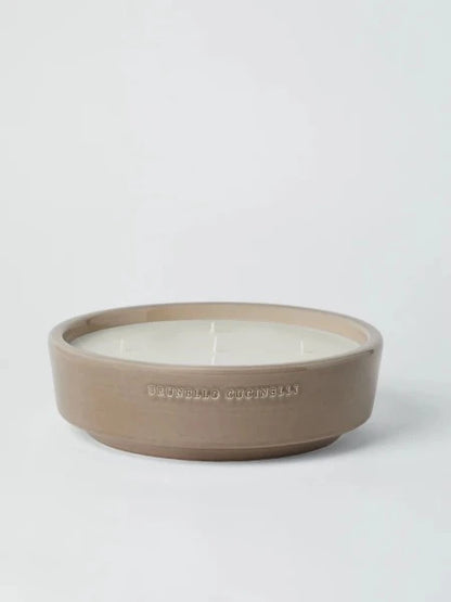 BRUNELLO CUCINELLI | CANDELA EXTRA LARGE PROFUMATA IN VASO DI CERAMICA