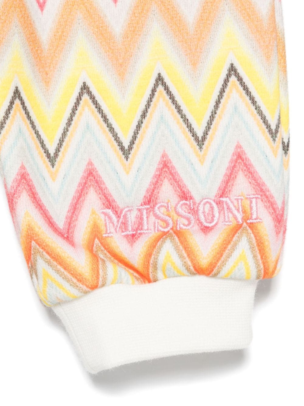 MISSONI | PANTALONI SPORTIVI CON STAMPA CHEVRON